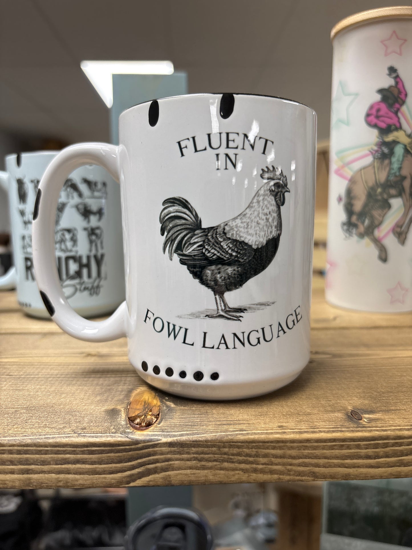 Fluent in Fowl Language 15oz Mug