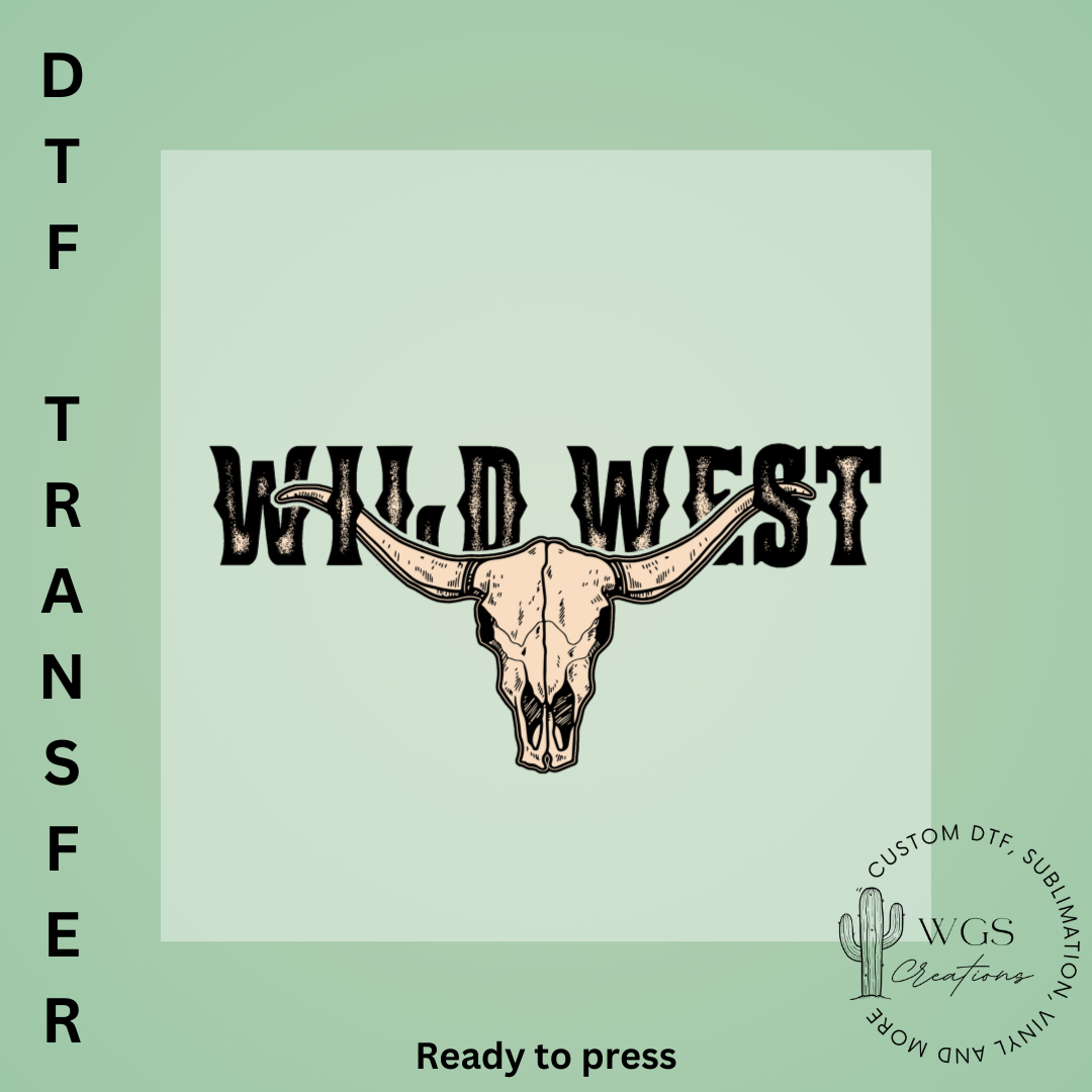 Wild West DTF Transfer