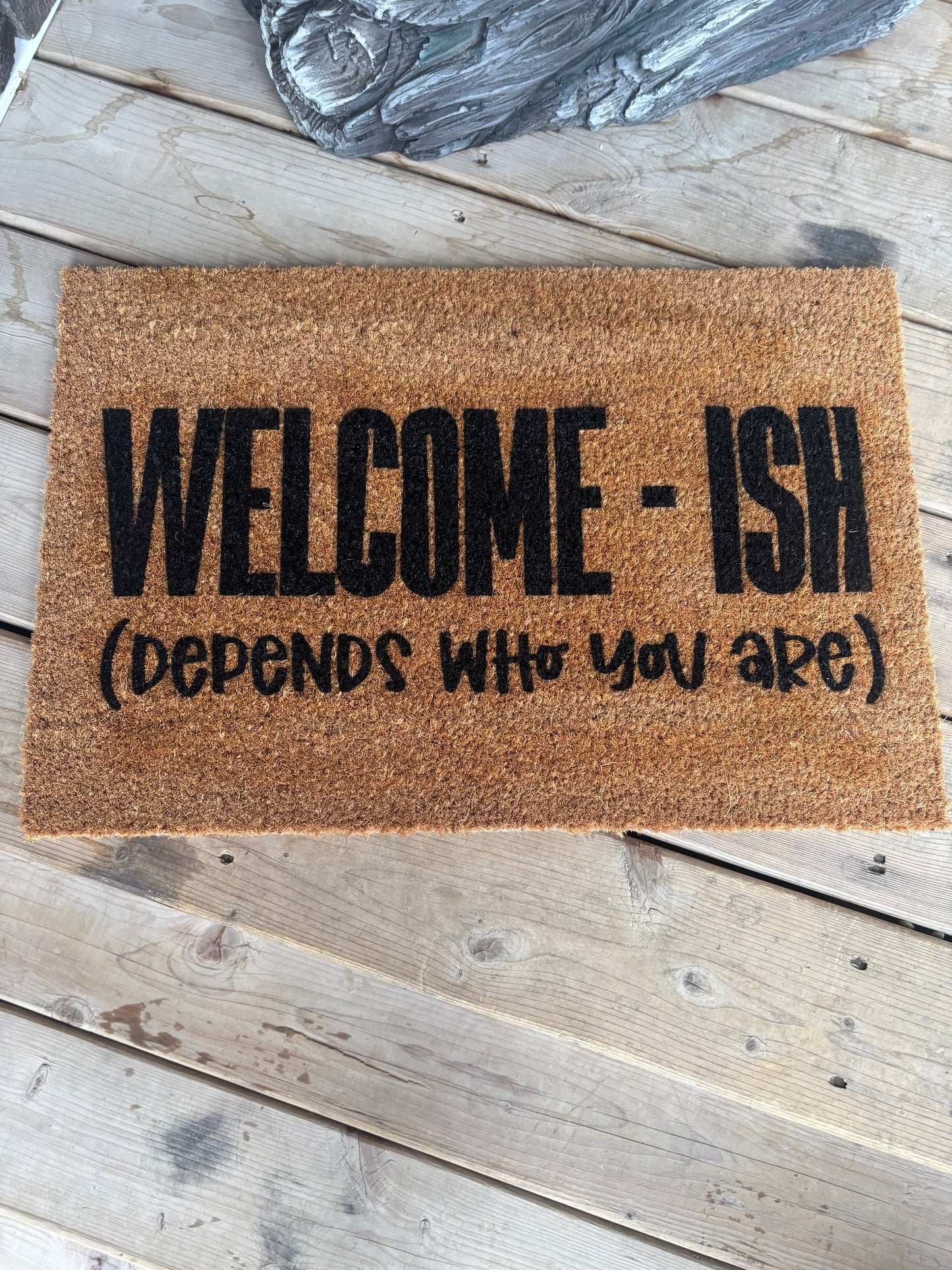 Welcome-ish Doormat