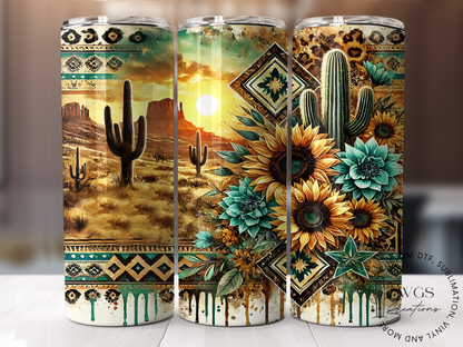 Floral Desert 20oz Tumbler