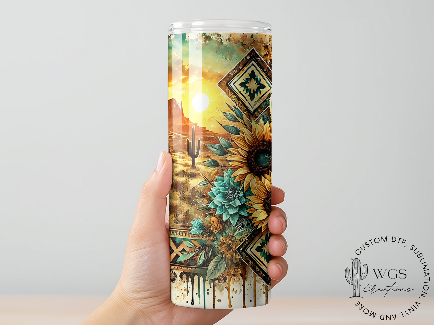 Floral Desert 20oz Tumbler