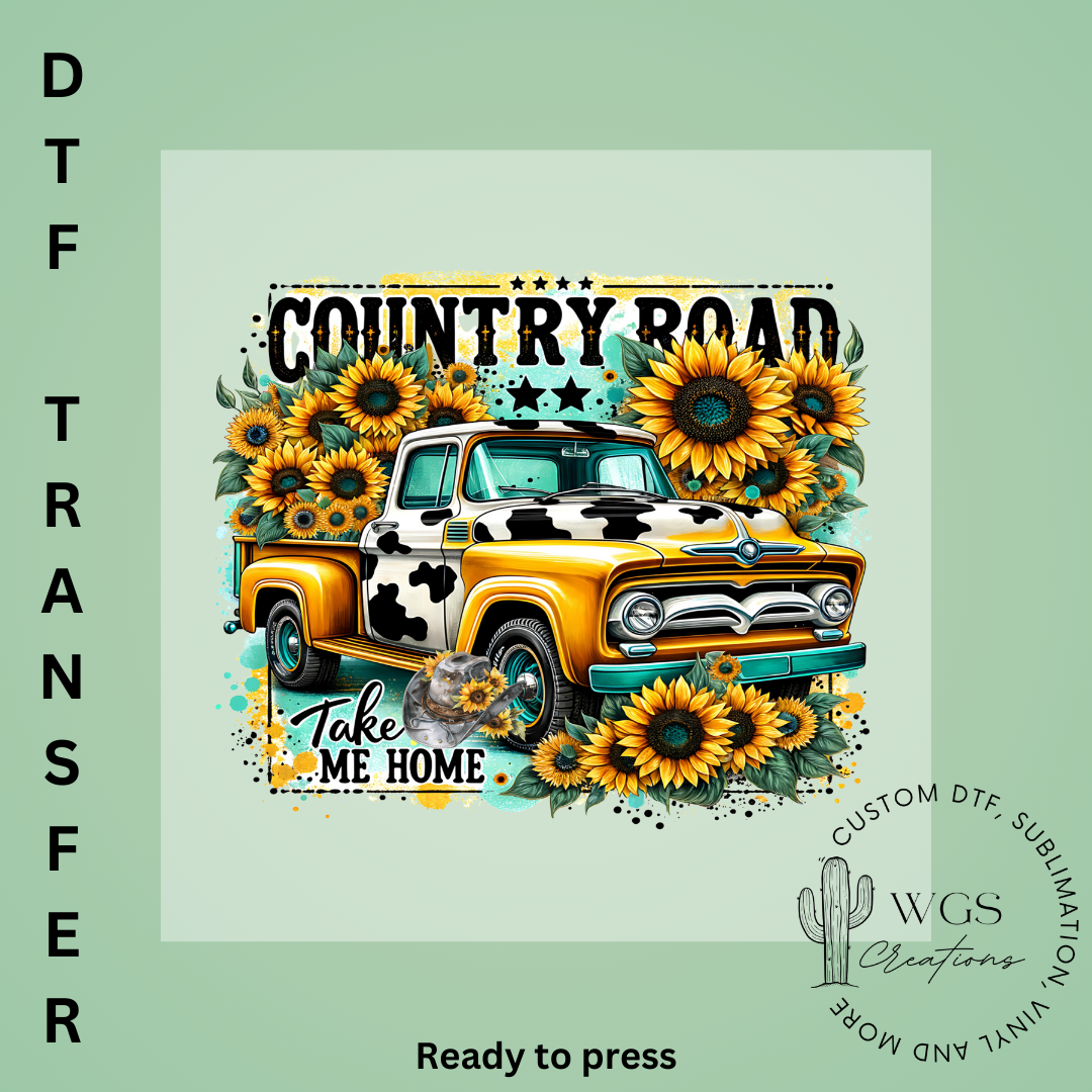 Country Roads DTF Transfer