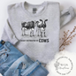 Easily Distracted by Cows Crewneck
