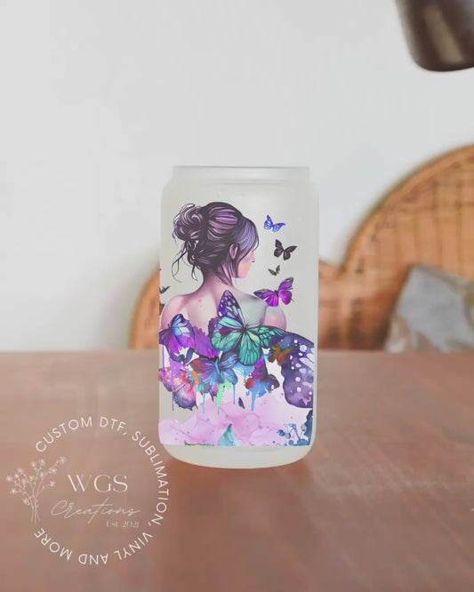 Mama 16oz Glass Can